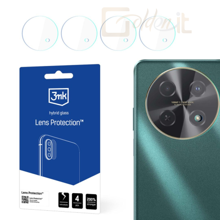 Okostelefon kiegészítő 3mk Kameralencse védőfólia Huawei Nova 12i - W-3LenProt-HN12i