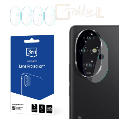 Okostelefon kiegészítő 3mk Kameralencse védőfólia Honor 200 Pro - W-3LenProt-Ho2000P