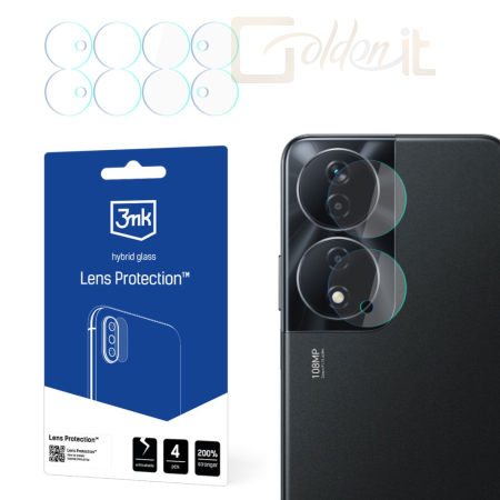 Okostelefon kiegészítő 3mk Kameralencse védőfólia Honor 90 Smart - W-3LenProt-Ho901