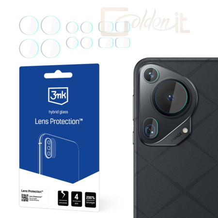 Okostelefon kiegészítő 3mk Kameralencse védőfólia Huawei Pura 70 Ultra - W-3LenProt-HP7U
