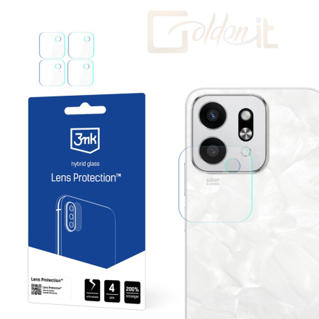 Okostelefon kiegészítő 3mk Kameralencse védőfólia Honor Play 9T 5G - W-3LenProt-HP9T5G
