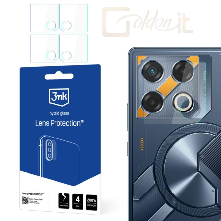 Okostelefon kiegészítő 3mk Kameralencse védőfólia Infinix GT 20 Pro - W-3LenProt-IGT20P