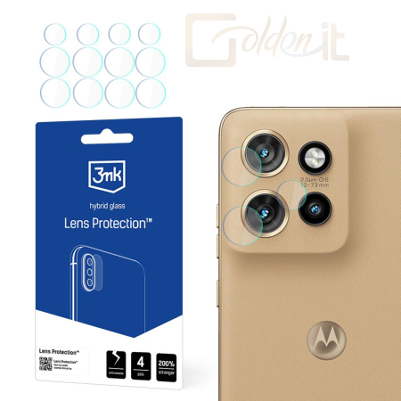 Okostelefon kiegészítő 3mk Kameralencse védőfólia Motorola Edge 50 Neo - W-3LenProt-ME50N