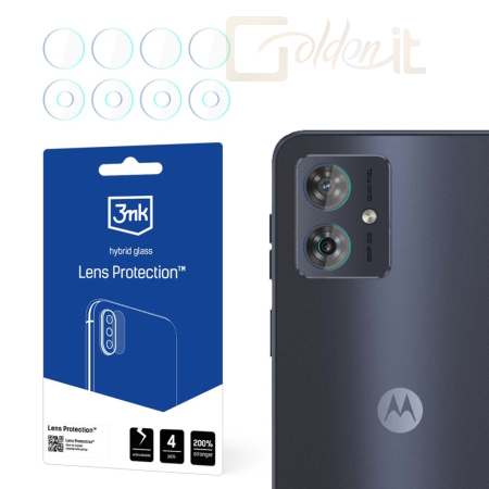 Okostelefon kiegészítő 3mk Kameralencse védőfólia Motorola Moto G04s - W-3LenProt-MMG04s