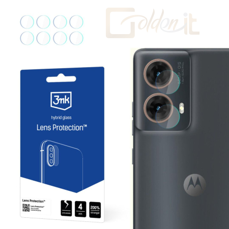 Okostelefon kiegészítő 3mk Kameralencse védőfólia Motorola Moto G85 - W-3LenProt-MMG85