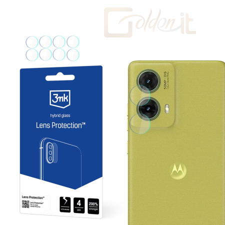Okostelefon kiegészítő 3mk Kameralencse védőfólia Motorola Moto S50 Neo - W-3LenProt-MMS50N