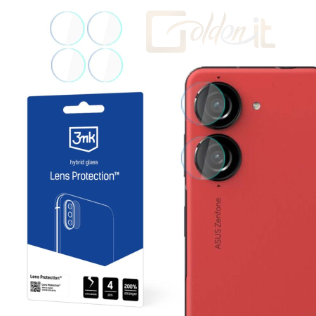 Okostelefon kiegészítő 3mk Kameralencse védőfólia Asus Zenfone 10 - W-3LenProt-MODE435