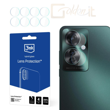 Okostelefon kiegészítő 3mk Kameralencse védőfólia Oppo A3x 5G - W-3LenProt-OA3x