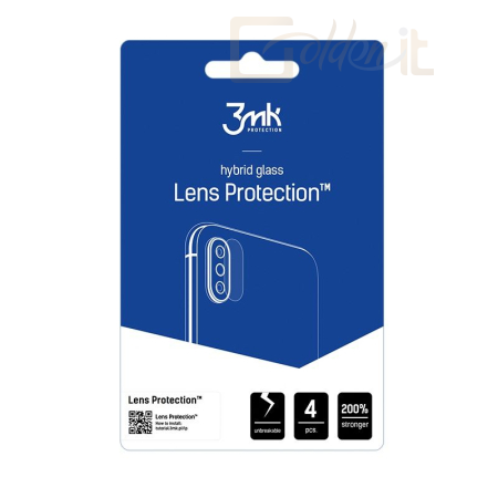 Okostelefon kiegészítő 3mk Kameralencse védőfólia Oukitel C57 Pro - W-3LenProt-OC57P