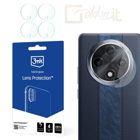 Okostelefon kiegészítő 3mk Kameralencse védőfólia Oppo F27 Pro+ - W-3LenProt-OF27P+