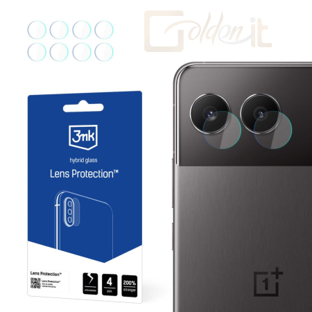 Okostelefon kiegészítő 3mk Kameralencse védőfólia OnePlus Nord 4 - W-3LenProt-OPN4