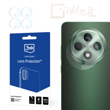 Okostelefon kiegészítő 3mk Kameralencse védőfólia OPPO Reno 12 F\Fs - W-3LenProt-OR12F