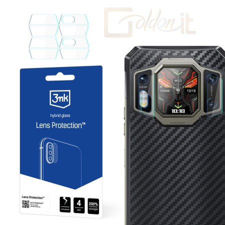 Okostelefon kiegészítő 3mk Kameralencse védőfólia Oukitel WP30 Pro - W-3LenProt-OWP30P
