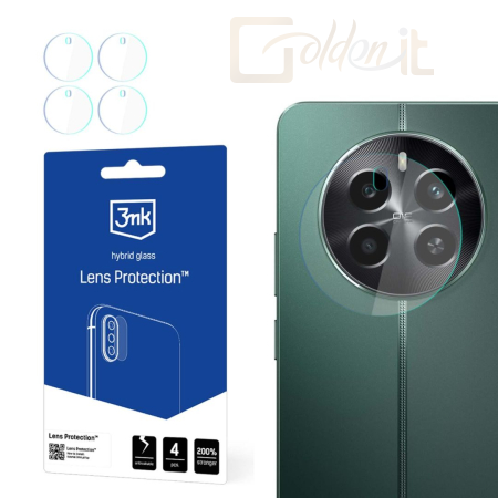 Okostelefon kiegészítő 3mk Kameralencse védőfólia Realme 12 4G - W-3LenProt-R124G