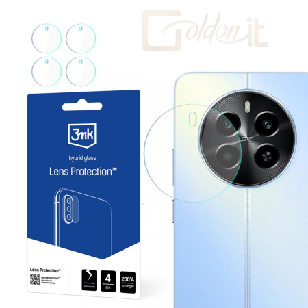 Okostelefon kiegészítő 3mk Kameralencse védőfólia Realme 13 4G - W-3LenProt-R134G