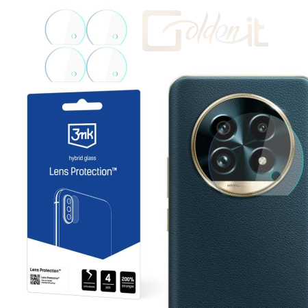 Okostelefon kiegészítő 3mk Kameralencse védőfólia Realme 13+ 5G - W-3LenProt-R13PL5G
