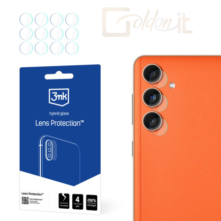 Okostelefon kiegészítő 3mk Kameralencse védőfólia Samsung Galaxy C55 - W-3LenProt-SGC55