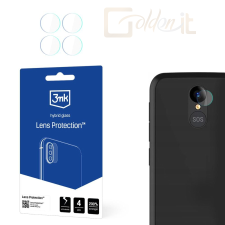 Okostelefon kiegészítő 3mk Kameralencse védőfólia SPC Zeus 4G / Pro - W-3LenProt-SPCZ4G/P