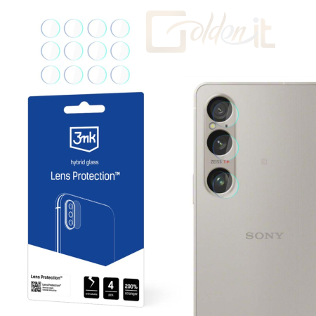 Okostelefon kiegészítő 3mk Kameralencse védőfólia Sony Xperia 1 VI - W-3LenProt-SXP1VI