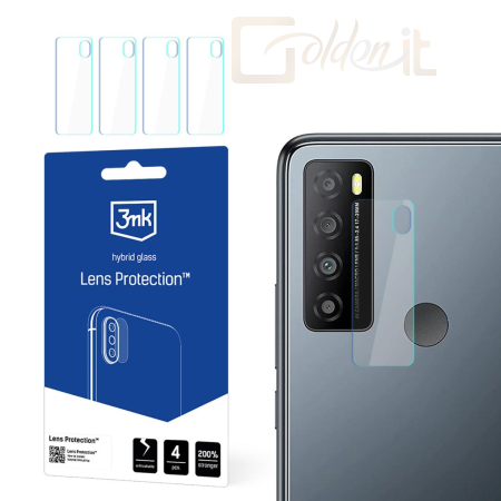Okostelefon kiegészítő 3mk Kameralencse védőfólia TCL 30 XL - W-3LenProt-T30XL