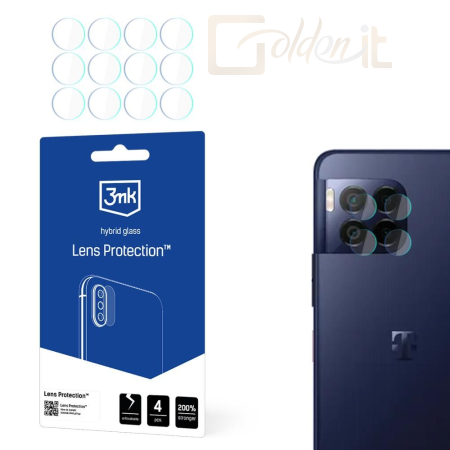 Okostelefon kiegészítő 3mk Kameralencse védőfólia T-Mobile T Phone 2 Pro 5G - W-3LenProt-T-MTP2P
