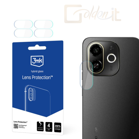 Okostelefon kiegészítő 3mk Kameralencse védőfólia Tecno Pop 9 5G - W-3LenProt-TP95G