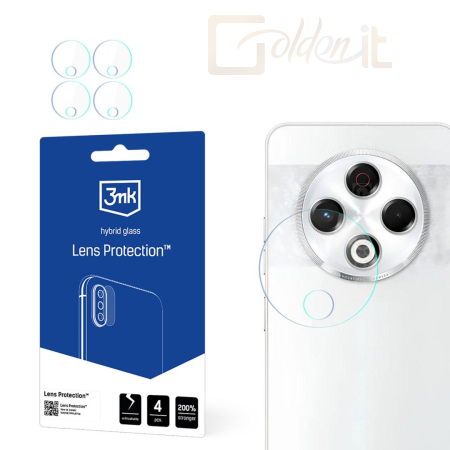 Okostelefon kiegészítő 3mk Kameralencse védőfólia Tecno Spark 30 - W-3LenProt-TS30