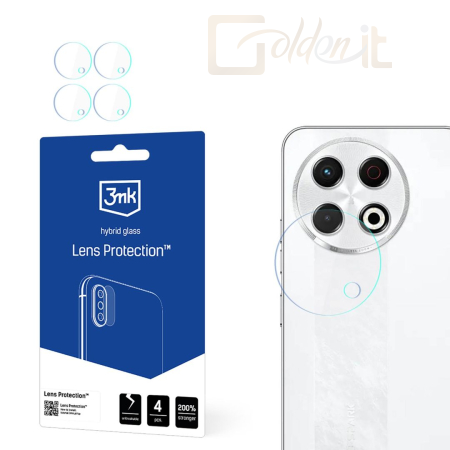 Okostelefon kiegészítő 3mk Kameralencse védőfólia Tecno Spark 30 Pro - W-3LenProt-TS30P
