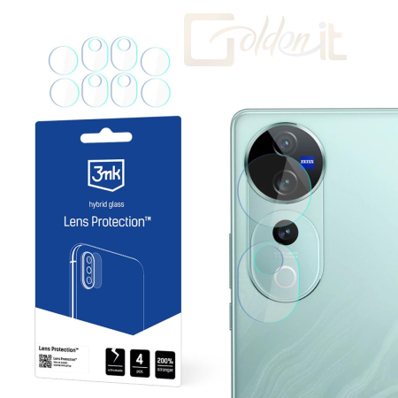 Okostelefon kiegészítő 3mk Kameralencse védőfólia Vivo V40 Pro 5G - W-3LenProt-VV40P