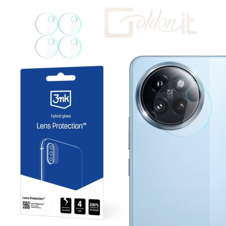 Okostelefon kiegészítő 3mk Kameralencse védőfólia Xiaomi 14 Civi - W-3LenProt-X14C