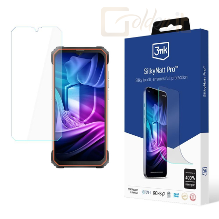 Okostelefon kiegészítő 3mk Silky Matt Pro fólia Blackview BL8800 Pro - W-3SlMatPr-BBL8800P