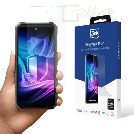 Okostelefon kiegészítő 3mk Silky Matt Pro fólia Blackview BL9000 Pro - W-3SlMatPr-BBL9000P