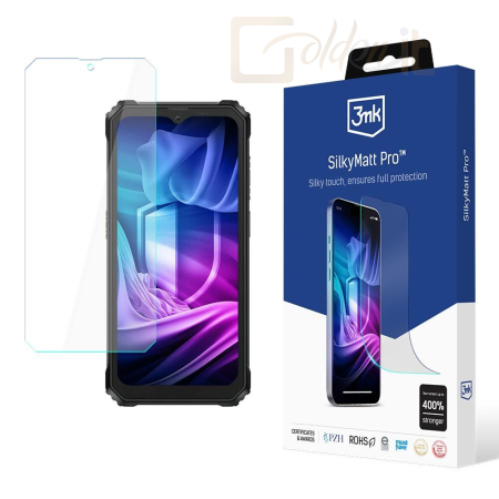 Okostelefon kiegészítő 3mk Silky Matt Pro fólia Blackview BV6200 / BV6200 Pro - W-3SlMatPr-BBV6200P