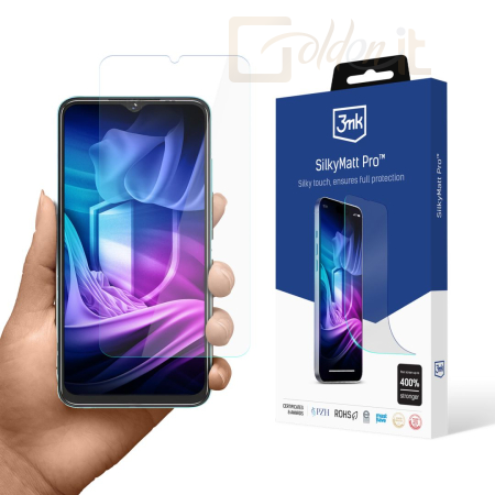Okostelefon kiegészítő 3mk Silky Matt Pro fólia Coolpad C15 - W-3SlMatPr-CC15