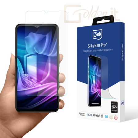 Okostelefon kiegészítő 3mk Silky Matt Pro fólia Cubot Note 40 - W-3SlMatPr-CN40