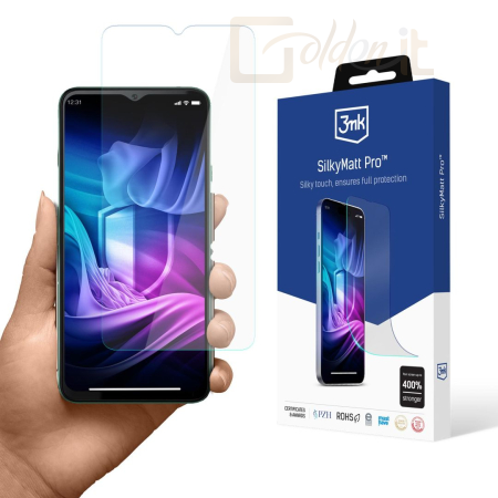 Okostelefon kiegészítő 3mk Silky Matt Pro fólia Cubot Note 50 - W-3SlMatPr-CN50