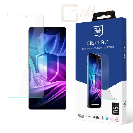 Okostelefon kiegészítő 3mk Silky Matt Pro fólia Cubot X90 - W-3SlMatPr-CX90