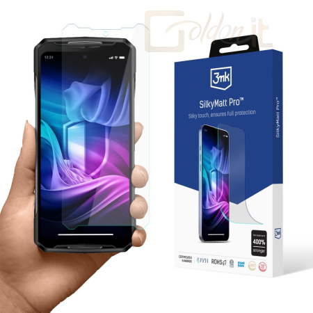 Okostelefon kiegészítő 3mk Silky Matt Pro fólia Doogee DK10 - W-3SlMatPr-DDK10