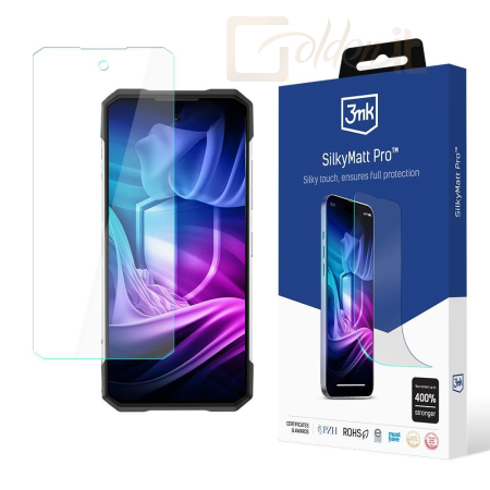 Okostelefon kiegészítő 3mk Silky Matt Pro fólia Doogee S200 - W-3SlMatPr-DS200w
