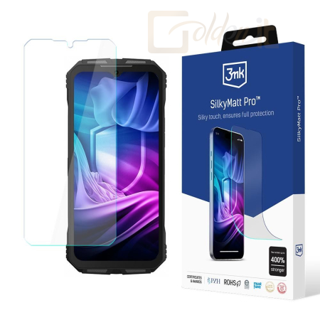 Okostelefon kiegészítő 3mk Silky Matt Pro fólia Doogee V31 GT - W-3SlMatPr-DV31GT