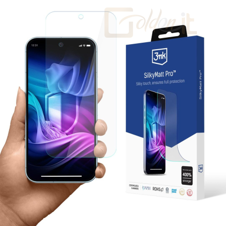 Okostelefon kiegészítő 3mk Silky Matt Pro fólia Google Pixel 9/ 9 Pro - W-3SlMatPr-GoPix27