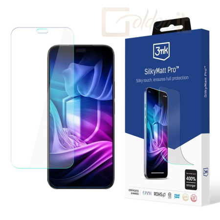 Okostelefon kiegészítő 3mk Silky Matt Pro fólia Honor Play 8T Pro - W-3SlMatPr-HoPl99P