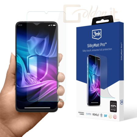 Okostelefon kiegészítő 3mk Silky Matt Pro fólia Itel A06 - W-3SlMatPr-IA06