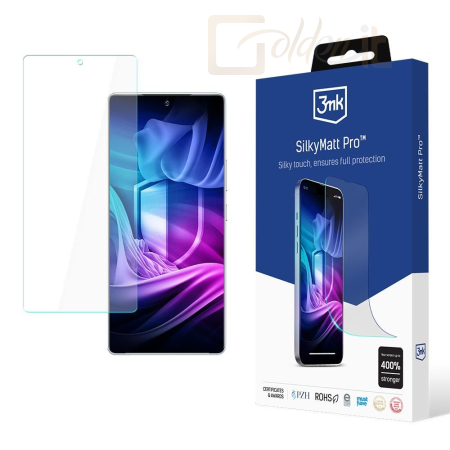 Okostelefon kiegészítő 3mk Silky Matt Pro fólia Infinix GT 20 Pro - W-3SlMatPr-IGT20P