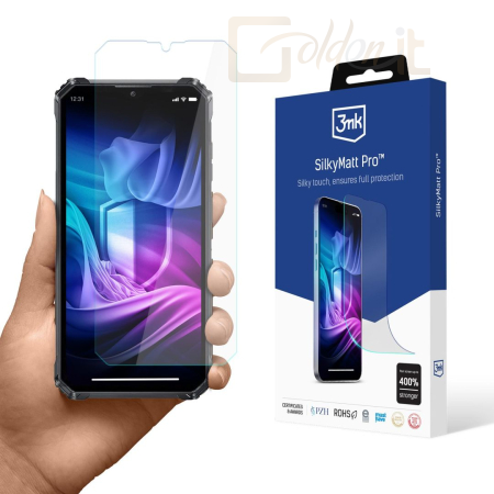 Okostelefon kiegészítő 3mk Silky Matt Pro fólia Oukitel G1 - W-3SlMatPr-OG1