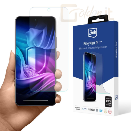Okostelefon kiegészítő 3mk Silky Matt Pro fólia Oppo Reno 12 Pro - W-3SlMatPr-OR12P