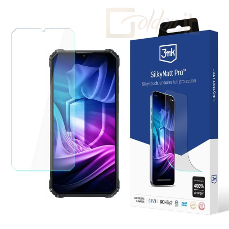 Okostelefon kiegészítő 3mk Silky Matt Pro fólia Oukitel WP36 - W-3SlMatPr-OW36
