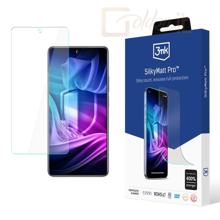 Okostelefon kiegészítő 3mk Silky Matt Pro fólia POCO M6 Plus 5G - W-3SlMatPr-PM6Pl
