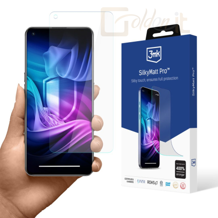 Okostelefon kiegészítő 3mk Silky Matt Pro fólia Realme GT 5G - W-3SlMatPr-RmGT67