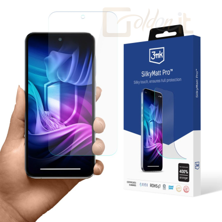 Okostelefon kiegészítő 3mk Silky Matt Pro fólia Samsung Galaxy M35 - W-3SlMatPr-SGM35